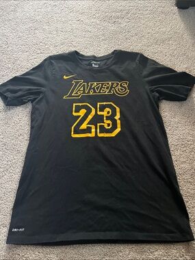 Nike Dri Fit LeBron James Lakers 23 Tshirt